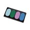 Cool Tones Makeup Palette Matte & Shimmer Eyeshadows in Blue, Grey, Silver & Mauve Shades